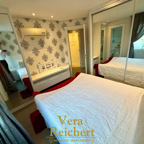 APTO 1 SU�TE + 1 QUARTO - MOBILIADO - B. CAMBORI�